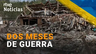 GUERRA UCRANIA: Nuevos BOMBARDEOS en Lugansk durante la PASCUA ORTODOXA | RTVE Noticias