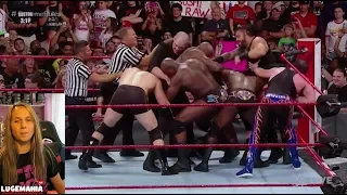 WWE Raw 7/9/18 Roman Reigns Calls out Bobby Lashley
