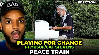 🎵 Playing For Change - Peace Train ft Yusuf Cat Stevens REACTION