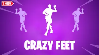 FORTNITE CRAZY FEET EMOTE (1 HOUR)