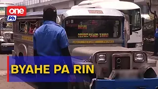 #OBP | Ilang jeepney na hindi nagpa-consolidate, bumiyahe pa rin