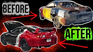 BUILDING A SUPRA IN 10 MINUTES *FOUND IN A FIELD....