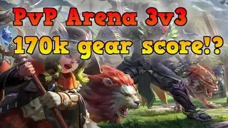 PVP ARENA 3V3 - FACING 170K GS = Era Of Legends