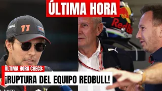 CHECO PÉREZ: BRUTAL PELEA entre HORNER y  MARKO