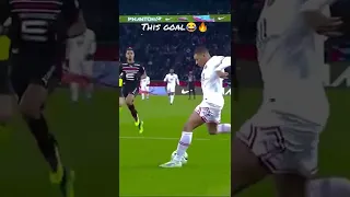 This goal😂🔥  #shorts #futebol #messi #mbappe #psg #rennes