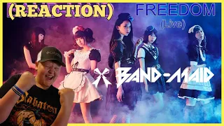 Band-Maid Freedom (REACTION) Live Video 2020| Japanese Hard Rock| Taking Over The World