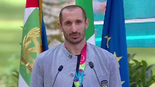 Euro2020, Chiellini dedica la vittoria anche ad Astori: "Lo avremmo voluto qui con noi oggi"