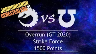 Tyranids Vs Ultramarines | 9th Edition Battle Report | 1500 Pts | Overrun (GT 2020)