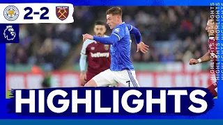 Hammers Strike Late To Share The Points | Leicester City vs. West Ham United | Match Highlights