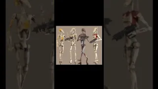 https://starwars.fandom.com/wiki/B1-series_battle_droid #shorts #starwars #clonewars  #clankers