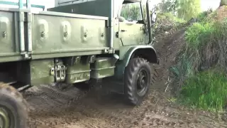 Unimog 404 in Peckfitz Vatertag 2013