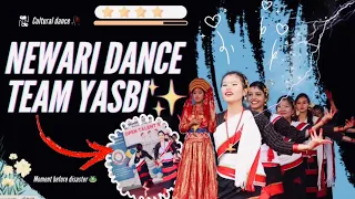 NEWARI DANCE BY TEAM YASBI❤️‍🩹..(newari remix song with kumari)