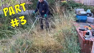 NOBODY Would Mow This NIGHTMARE Of A Yard For A Lady Who Just Had A Double Hip Replacement | PART 3