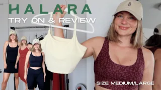 Brutally HONEST Activewear Review & Try On Haul | First Impression on Halara (Size Medium/Large)