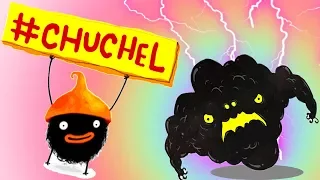 Adventures of a STUFFED cartoon game for little kids #4-playing cartoon 2018 Chuchel Black ball!