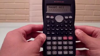 Resetear Calculadora Casio