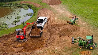 Pond Expansion Day 2 - How Deep can We Go?