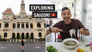 Our first time in VIETNAM! 🇻🇳 Exploring Ho Chi Minh City (Saigon) + Cu Chi Tunnels!