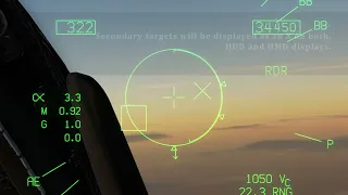 Two Target Acquisition in TWS - DCS: F/A-18C Hornet