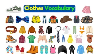 ✍️Clothes Vocabulary | 100+ Items of clothes Very Important To Learn