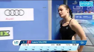 VALORE Laura - Denmark l 3m Springboard Diving Highlights