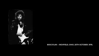 Bob Dylan — Tangled Up In Blue. 20th October, 1978