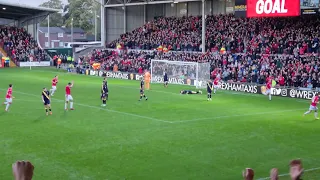 James Jones goal Wrexham vs Altrincham.