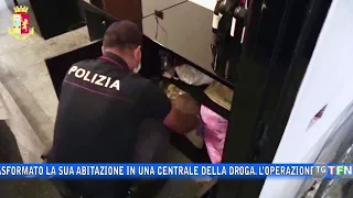 400 grammi di hashish a casa: arrestato