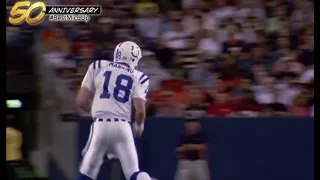 “Watch this block by the kid here” Peyton Manning