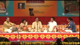 2014 - Concert by Dr. M Balamuralikrishna (Carnatic Vocal) - Part One