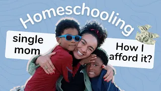 I'm a single homeschool mom on a low income. ( I work online. ) 💻