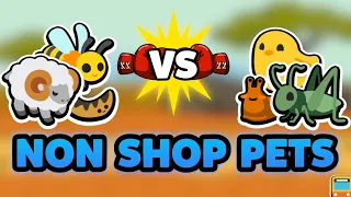 Super Auto Pets but we can only use NON SHOP PETS