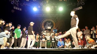 KID BOOGIE vs. HOAN - Semi final (POPPIN) @Funk Stylers Battle 2016