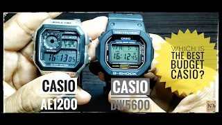 Best budget watch? USD25 Casio Royale AE1200 VS USD50 G-Shock DW5600 #casio #gshock #dw5600