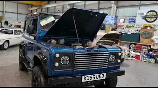 1993 LAND ROVER 90 DEFENDER | MATHEWSONS CLASSIC CARS | 2 & 3 DECEMBER 2022