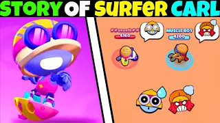 The Horror Story Of Surfer Carl | Brawl Stars Horror Story | The Story Of Surfer Carl | PRO BRAWL YT