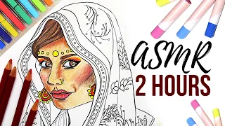 Real Time Pastel Drawing | 2 Hour ASMR