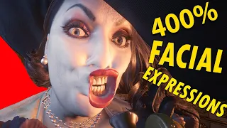 I CAN'T DEAL ANYMORE🤣| 400% Facial Expressions | Resident Evil 8 Village mod