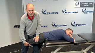 Hip Anterior Glide Mobilization  |  Technique Peek Series