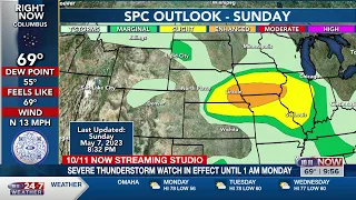 LIVE: Severe weather coverage as storms roll across eastern Nebraska (5/7/23)