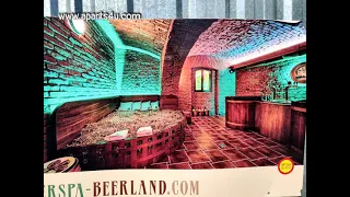 Beer spa Beerland Marianske Lazne Marienbad, Prague. Пивная сауна спа баня Марианские Лазни, Прага.