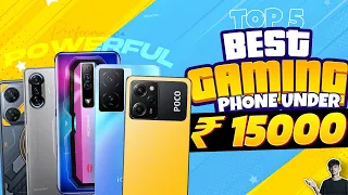Top 5 Best Gaming Smartphone Under 15000 in 2023 | Best Gaming Phone Under 15000 in INDIA 2023