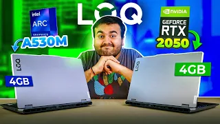 Lenovo LOQ (2024) - RTX 2050 vs Intel Arc A530M ⚡️| i5 12th Gen