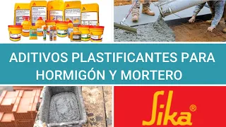 DATOS CURIOSOS ||  ADITIVOS PLASTIFICANTES PARA HORMIGÓN Y MORTERO