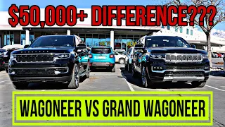 Wagoneer VS Grand Wagoneer Comparison: Is There Really $50,000 Of Upgrades Over The Wagoneer???