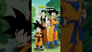 Goku's hair is hiding something