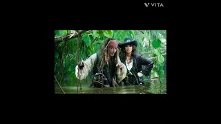 Jack sparrow and Angelica!#johnnydepp #angelica