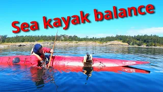 Sea kayak balance | Sea kayaking with Greenland paddle vs Euro