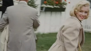 2 Very Rare Colour Home Movies Of Marilyn Monroe - On Crutches 1953  And Coming Home From Court 1956