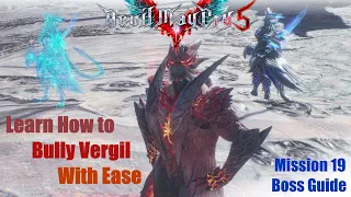 (DMC5) Beginner's guide to bullying Vergil - M19 Boss Fight